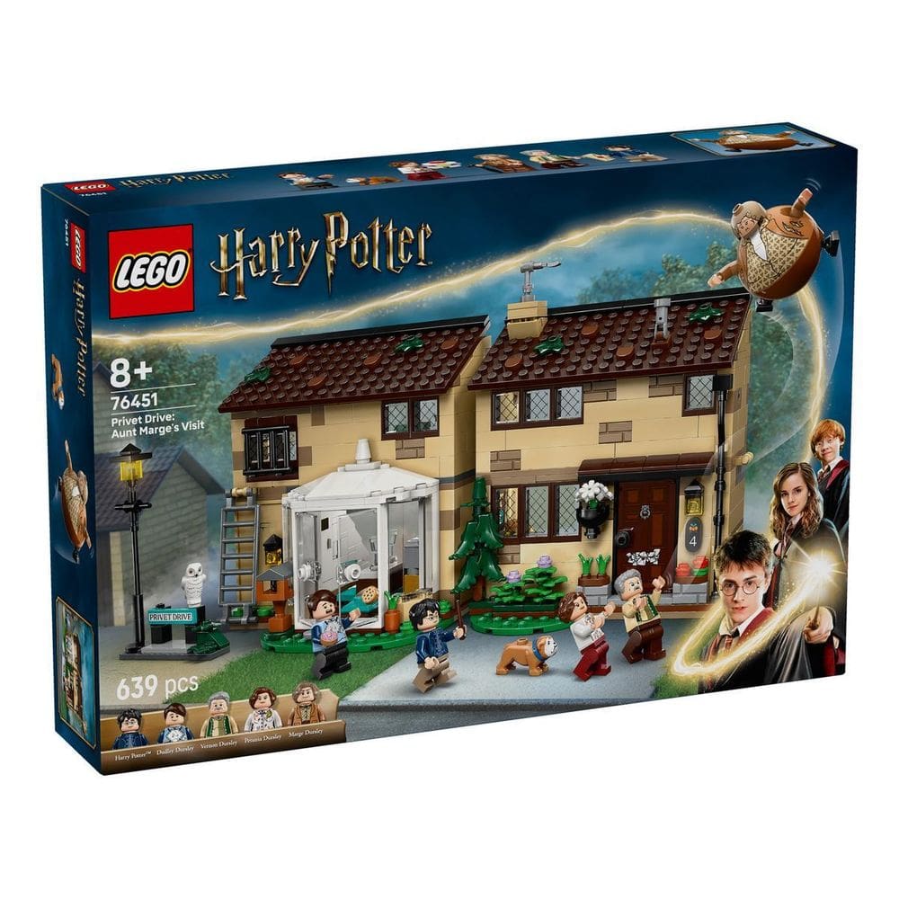 Harry Potter Rua Dos Alfeneiros Visita Tia Guida Lego 76451