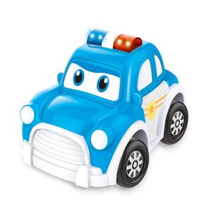 Carrinho Polícia Musical Baby Land Infantil Anda Sozinho