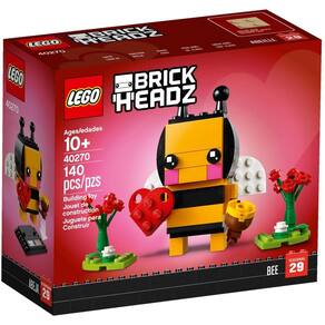 Brinquedo de construção LEGO BrickHeadz Bumble Bee com 140 peças