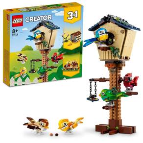 Brinquedo de construção LEGO Creator 3 em 1 31143 Birdhouse há mais de 8 anos