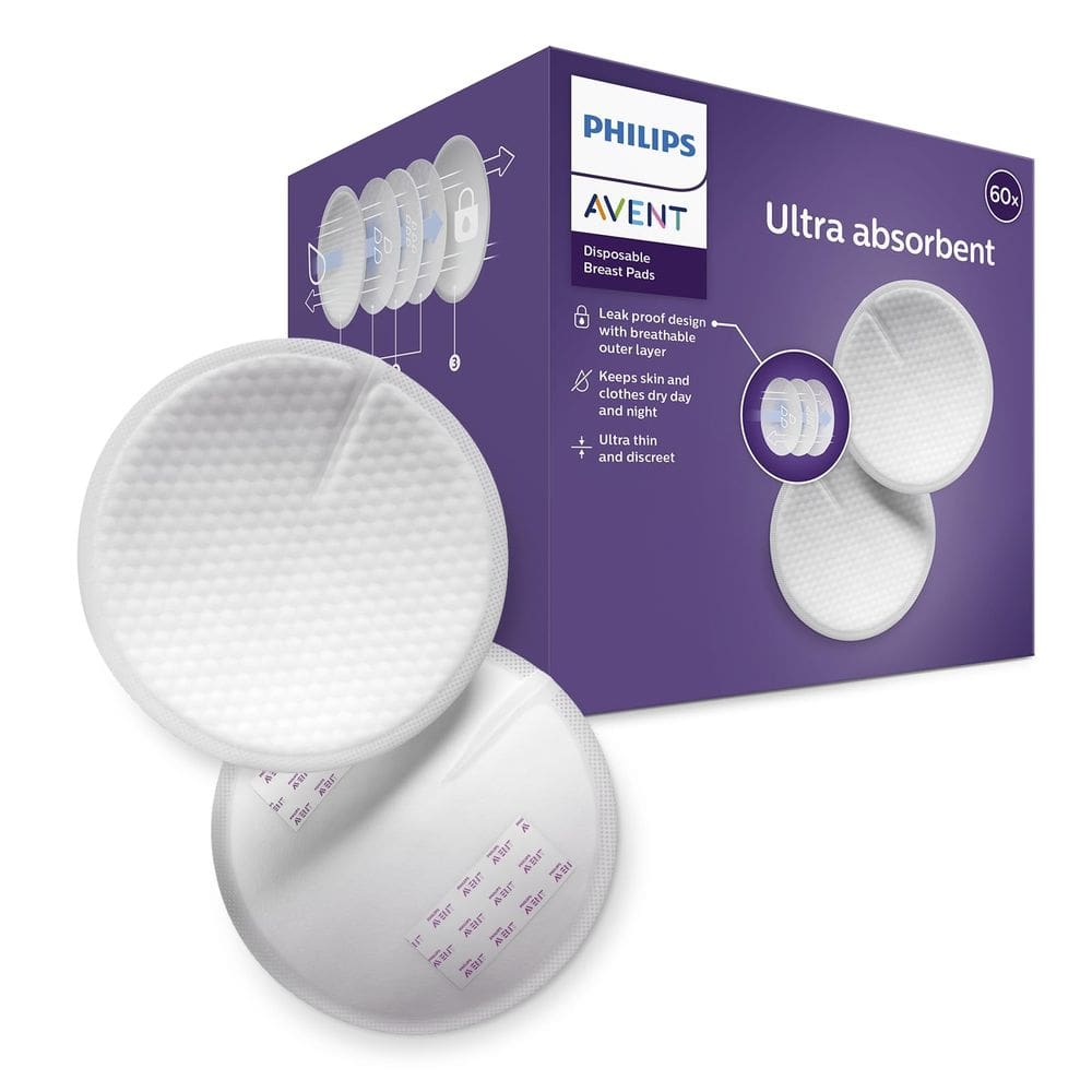 Almofada de peito descartável Philips Avent Day 60 unidades