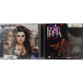 Preta Gil – Noite Preta (Ao Vivo)/Sou Como Sou - 2 CDS RAROS