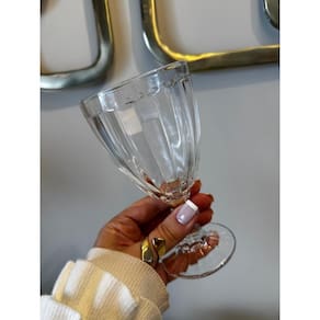 Unidade Taca Para Agua Eco Crystal Transparente 260Ml
