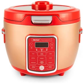 Panela de Arroz Elétrica até 10 xícaras não Cozidas com Painel de Controle, 110V, Aroma Professional ARC 1230R, Vermelha
