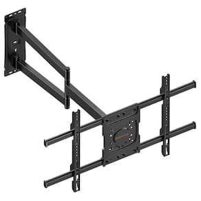 Suporte de TV de canto WHYFONE Long Arm, extensão de 33 polegadas, 32-70"