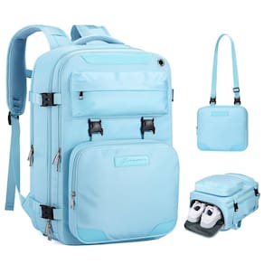 Mochila de viagem Maelstrom 35L com compartimento para sapatos, laptop de 17"