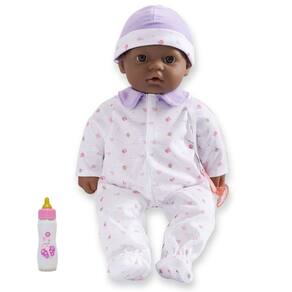 Boneca JC Toys La Baby Afro-American 40cm com roupa