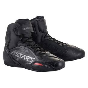 Botas de motocicleta Alpinestars Faster-3 Black Microfibre 47