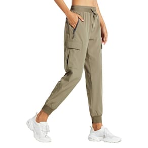Calças de caminhada leves de secagem rápida Cargo Joggers Libin para mulheres