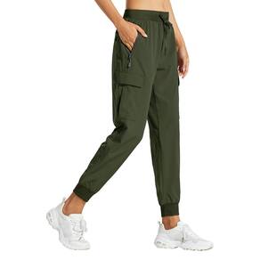 Calças de caminhada leves de secagem rápida Cargo Joggers Libin para mulheres