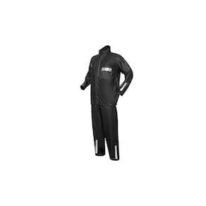 Conjunto Para Motoqueiro Pvc G Preto Deltaplus