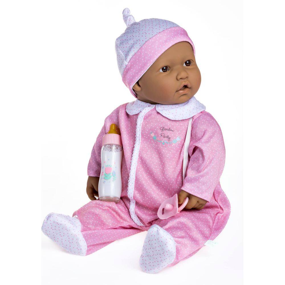 Boneca JC Toys La Baby Hispanic 50 cm de corpo macio e 12 meses
