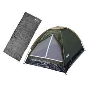 Barraca 2 P + Saco Dormir Bugy Solteiro Nkt 8C E 15C