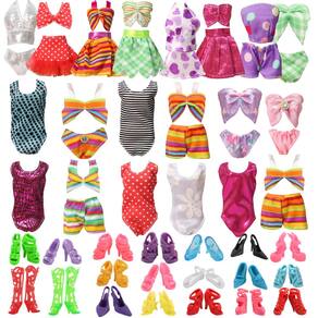 Conjunto de roupas e acessórios para bonecas, 70 unidades para boneca de 11,5 polegadas