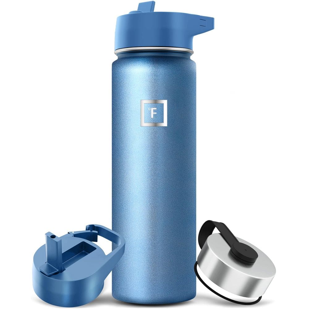 Frasco de hidratação IRON °FLASK Camping & Hiking 650mL Steel