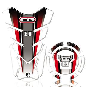 Kit Protetor Tanque Adesivo Moto Honda CG ano Acima 2018