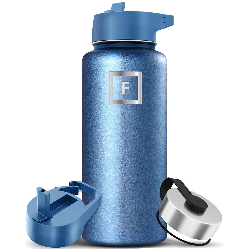 Frasco de hidratação IRON °FLASK Camping & Hiking 960 ml em aço
