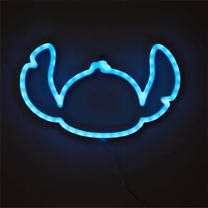 Idéia de arte de parede Nuova Disney Stitch Neon Figural LED 17x28cm