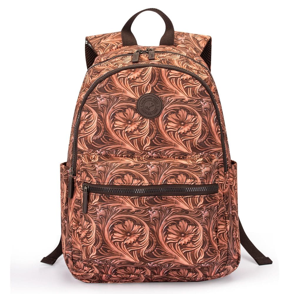 Mochila Montana West Western Travel impermeável para mulheres