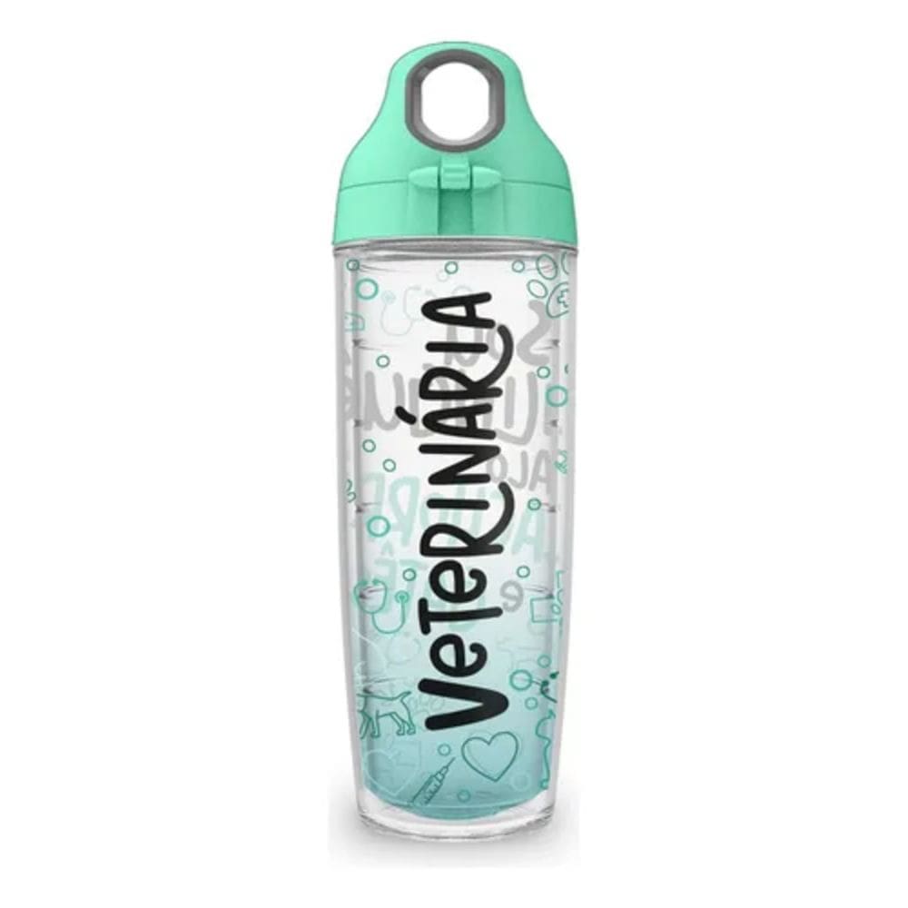 Garrafa De Água Squeeze 600ml HX70 Profissões Veterinária