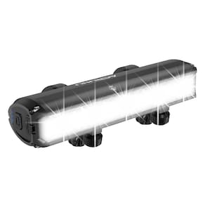 Luz de bicicleta ACRUNU LED Super Bright USB Recarregável 1400LM