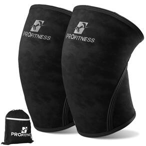 Joelheiras Profitness Neoprene de alto desempenho pretas