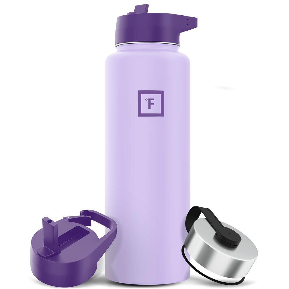 Garrafa de água IRON °FLASK Camping & Hiking 1,2 L Lavender Bliss