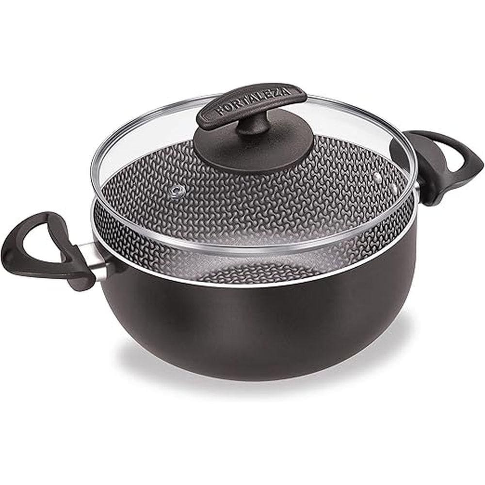 Caçarola Black Ø16cm Gran Chef Tampa de Vidro - Fortaleza