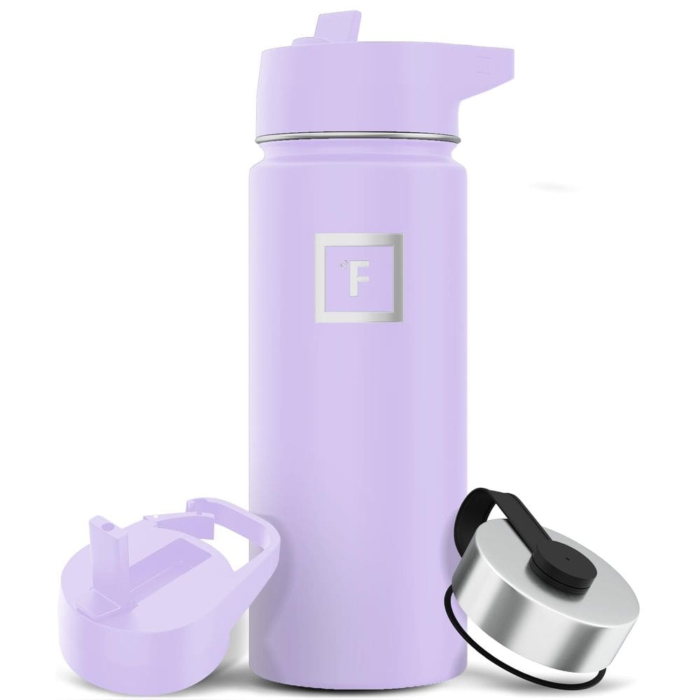 Garrafa de água IRON °FLASK Camping & Hiking 530ml Lavender