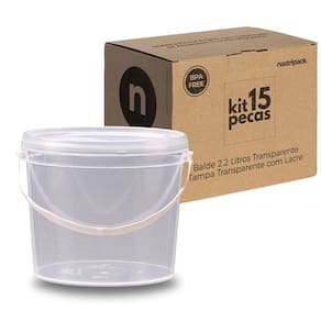Balde 2.2 Litros Para Dia Dos Pais - Kit 15 Pçs