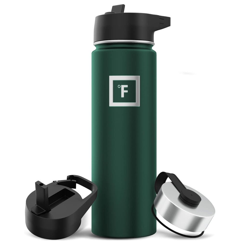 Garrafa de água IRON °FLASK Camping & Hiking 650 ml Dark Pine