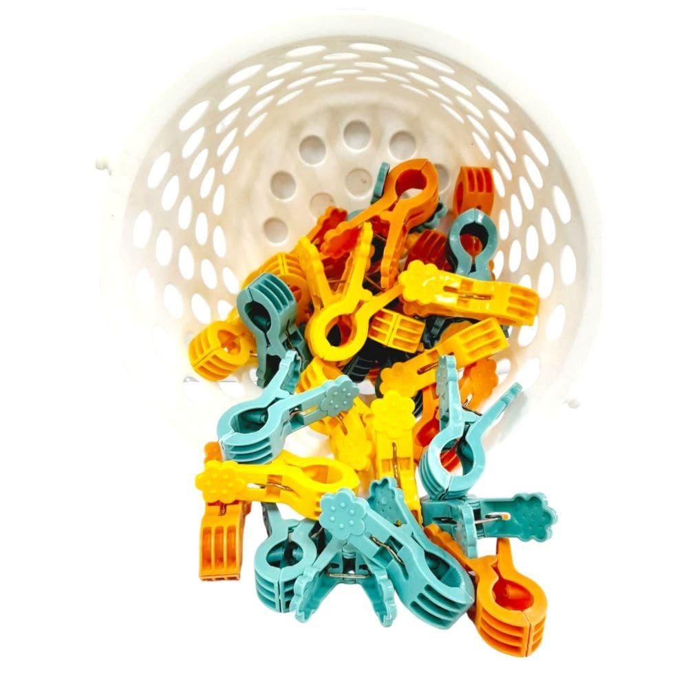 Kit de Prendedores Roupas 36 PCS c/ Balde N244652-8 - Quanhe