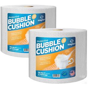 Almofada Bubble Wrap Sagler 12 cm x 53,34 m (pacote com 2)