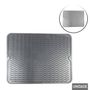 Tapete Escorredor de Louças Silicone 30x40cm Color - Tudo em Caixa