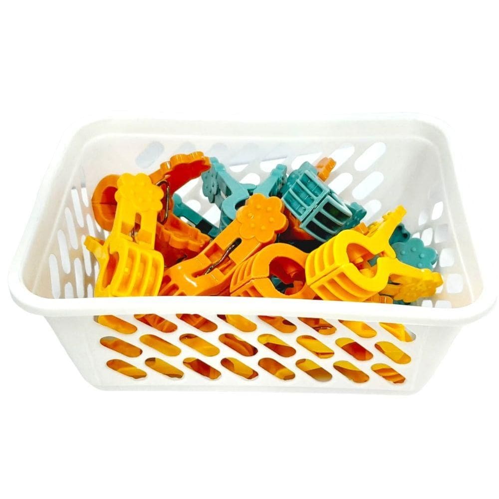 Kit de Prendedores Roupas 16 PCS C/ Cesto N244651-5 - Quanhe