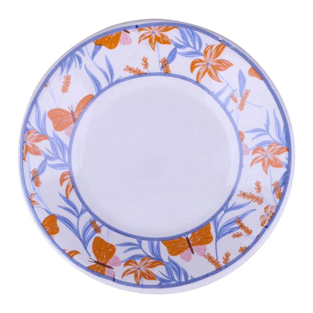 Conjunto de Xícaras Cazza Provence em Cerâmica com Pires 80ml - Item Variado