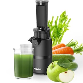 Espremedor de prensa a frio INOVIVA Masticating Compact 70RPM Preto