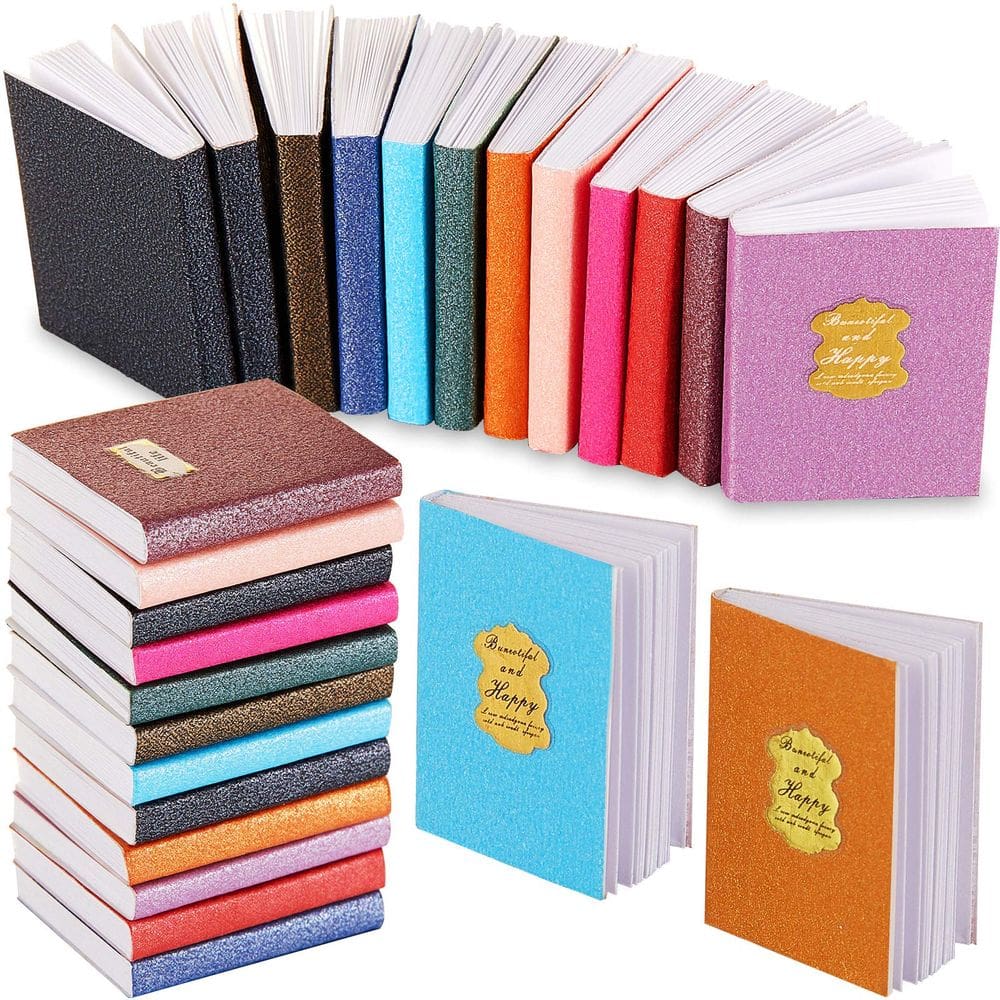 Miniatures Dollhouse Books Skylety, 24 peças, escala 1:12