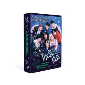 Saudações de temporada Stray Kids 2025 The Street Kids+conjunto de cartões