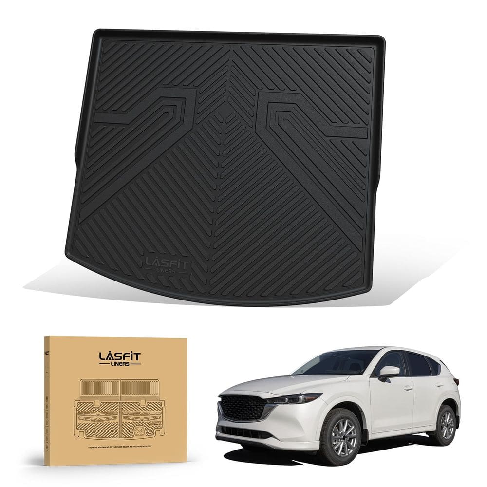 Tapete de carga LASFIT para Mazda CX5 2017-2025 All Weather Black