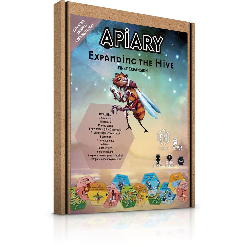 Expansão Stonemaier Games Apiary: Expandindo a Colmeia