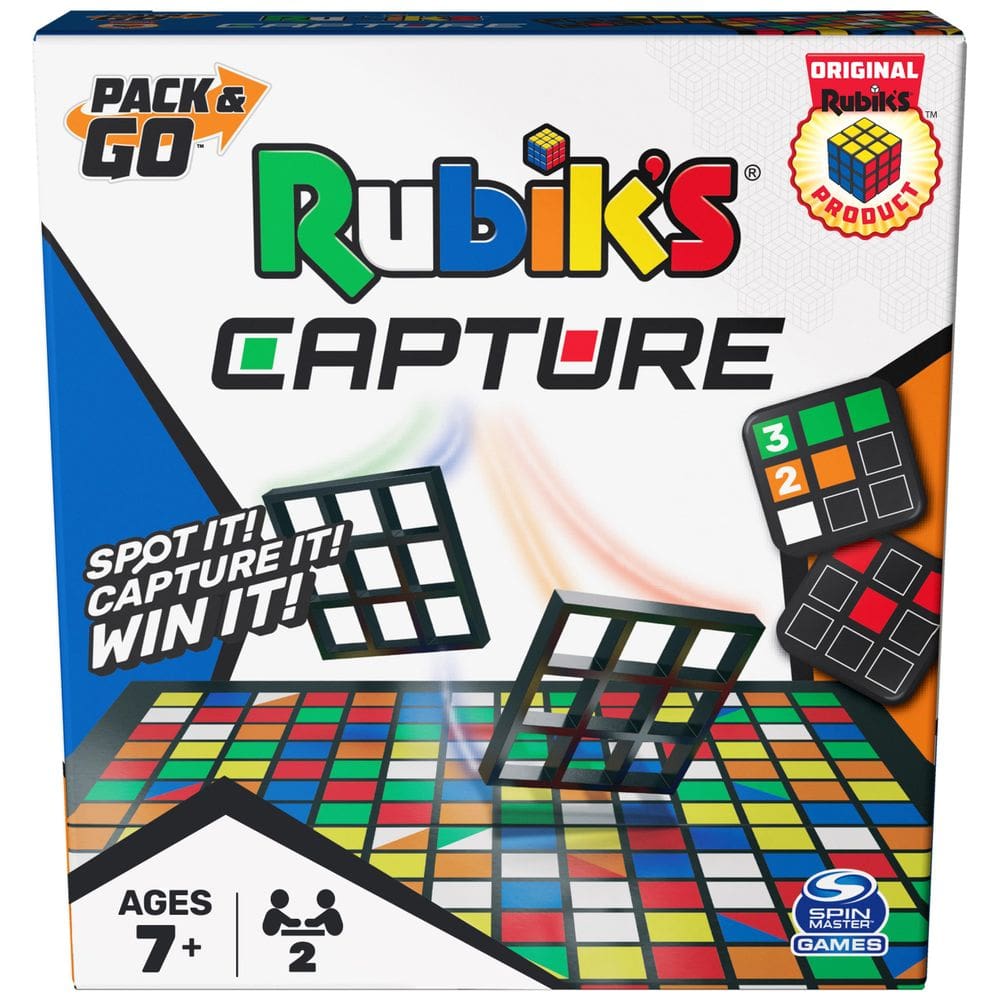 Jogo de tabuleiro Rubik`s Capture Pack & Go Travel Edition