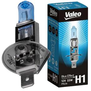 Lâmpada H1 Blue Effect 12V 55W Halógenas Valeo