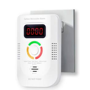 Detector de monóxido de carbono Pumwry Plug-in com display digital