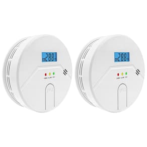 Detector de fumaça e monóxido de carbono FANSTLOYI LCD Display