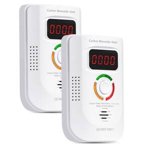 Detector de monóxido de carbono Phemont Plug-in com display digital