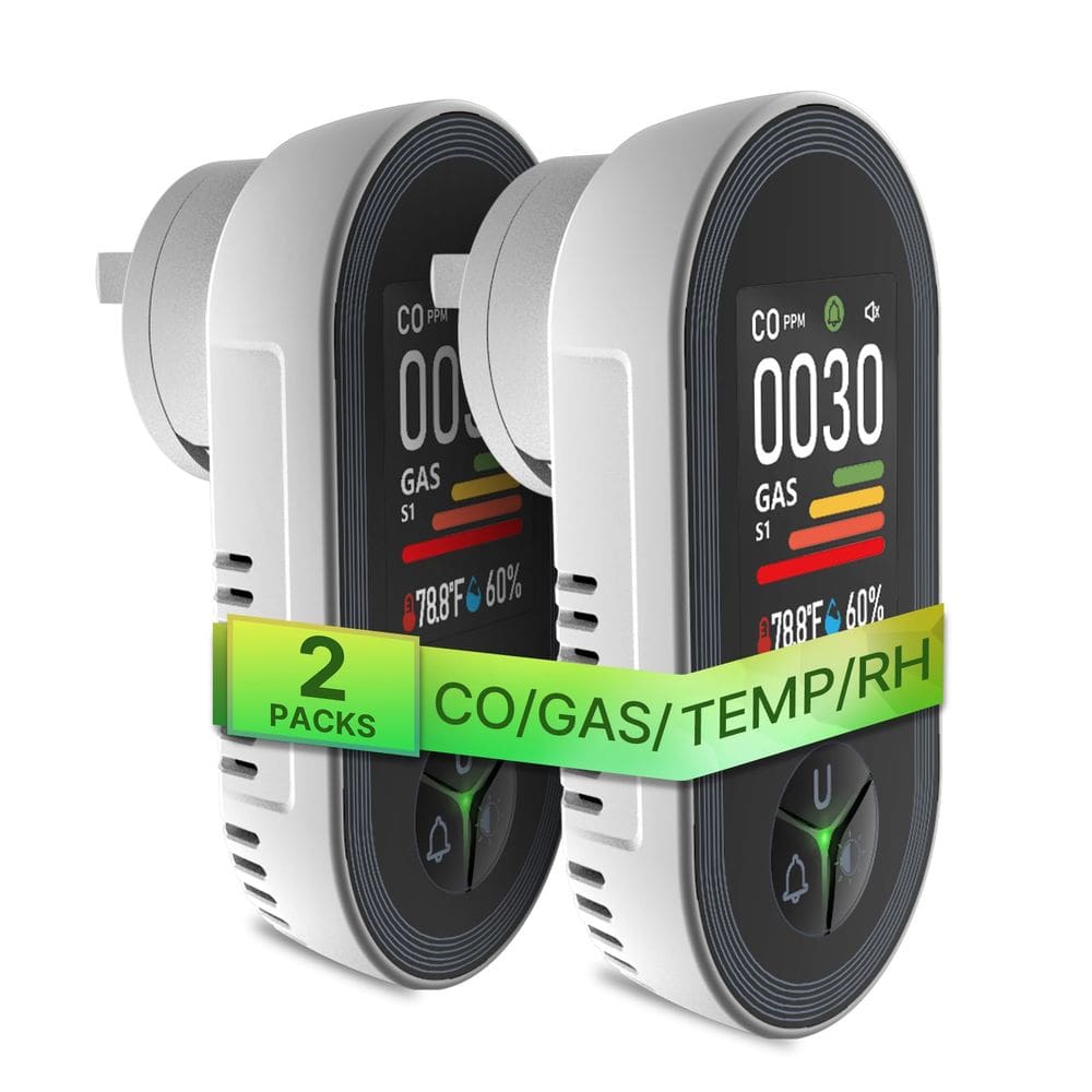 [Detector de monóxido de carbono] MOES 2025 4 em 1 atualizado com temperatura e umidade