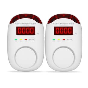 Detectores de monóxido de carbono KOABBIT Plug-in com luz e display