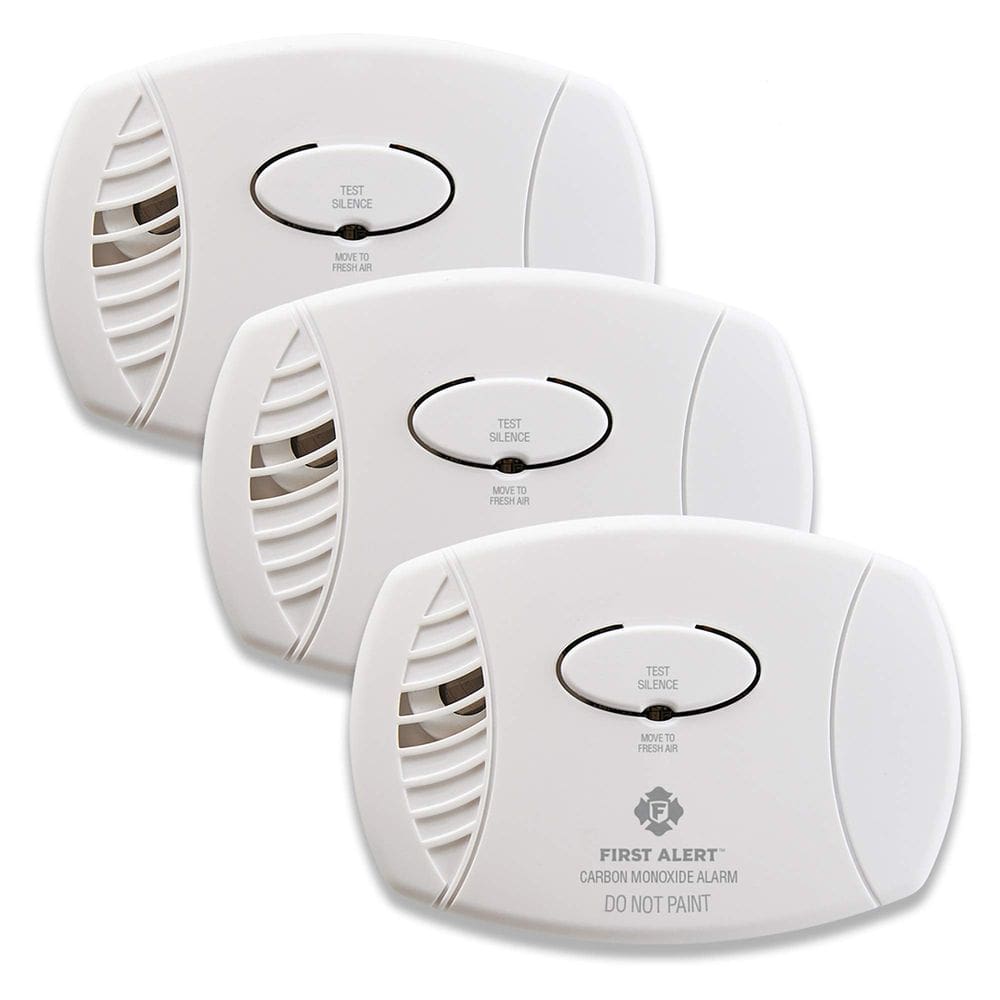 Detector de monóxido de carbono First Alert CO605 (pacote com 3)