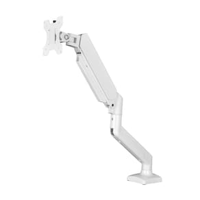 Suporte De Mesa Bluecase Ergo Flexy, Articulado, Com Pistão, Para Monitores 12 Até 32 Pol, Branco, Bsmtg01-3Wbx